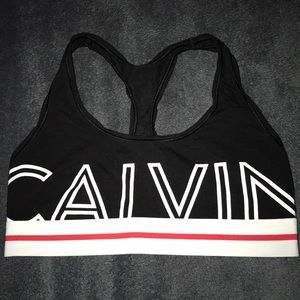 Calvin Klein lounge/sports bra size M